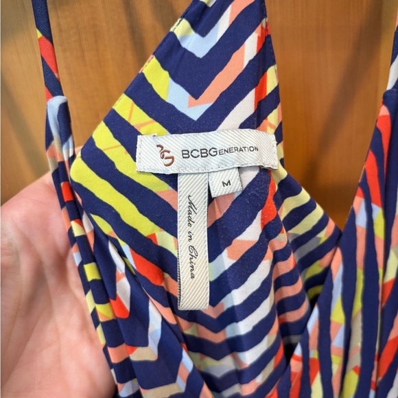 BCBGeneration Women’s 2000’s Mini Dress. Rainbow Colored Size Medium. - Picture 6 of 6